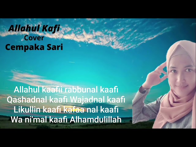 Allahul kafi - Cempaka | Lirik | cover music karaoke by Abie radhea class=