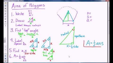 10.3 - Review - Areas of Regular Polygons - GeomOnline