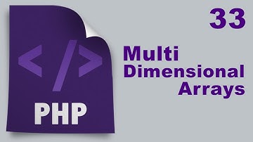 Php Tutorials in Urdu - 33 - Multi-Dimensional Arrays