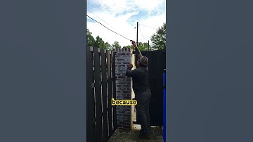 Modern Privacy Fence in Minutes! 🔨 Cap Composite Shadow Box Fence Panels