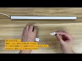 UNO-DG YEEZEN  LED バーライト/ How to Install Under Cabinet Lighting