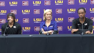 G Jailin Cherry and F Ajae Petty talk about their previous exhibition game and the upcoming season
