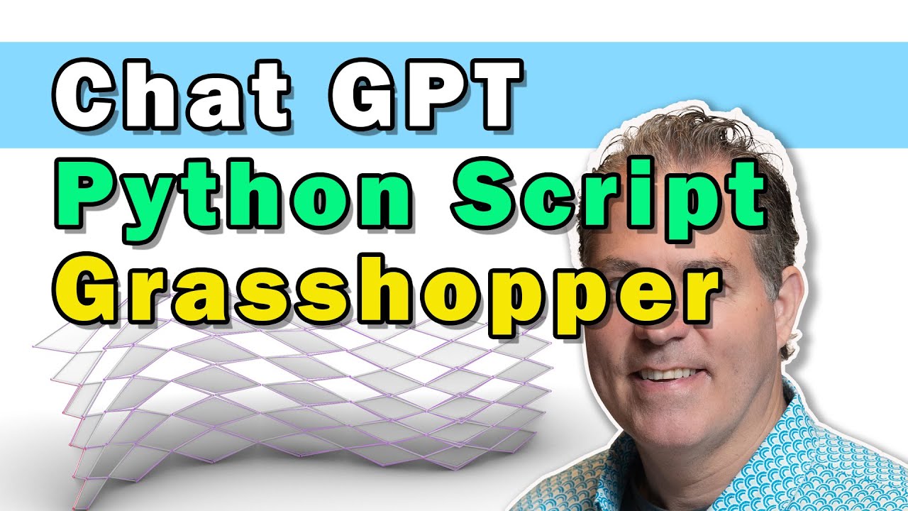 Grasshopper Python Script Use ChatGPT to create a Python script for Grasshopper - YouTube