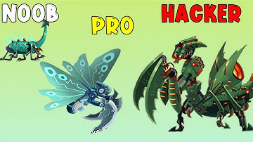 NOOB vs PRO vs HACKER - Insect Evolution Full Gameplay (Part 89 ROBOT)