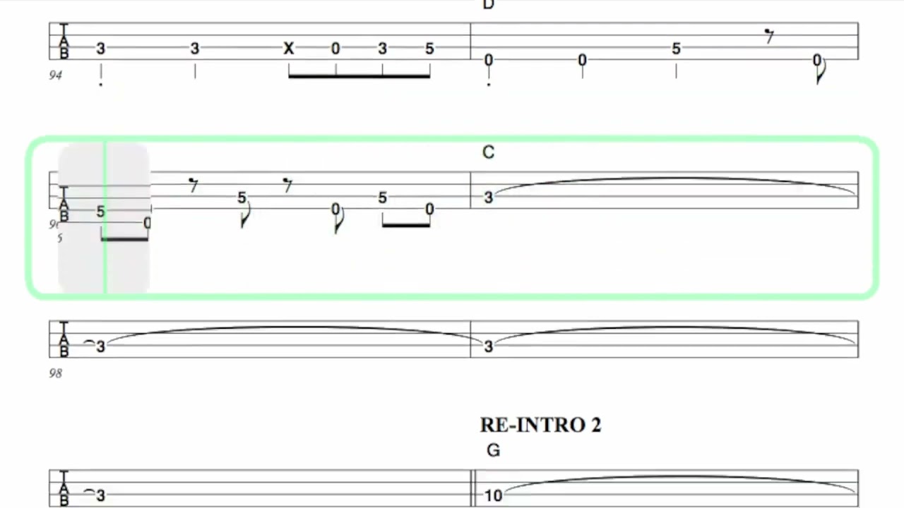 QUEENSRŸCHE ● Silent Lucidity [ Isolated Bass + TAB ]