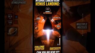 Venus Landing - ONLY CAMERA CHALLENGE#ellipse rocket simulator