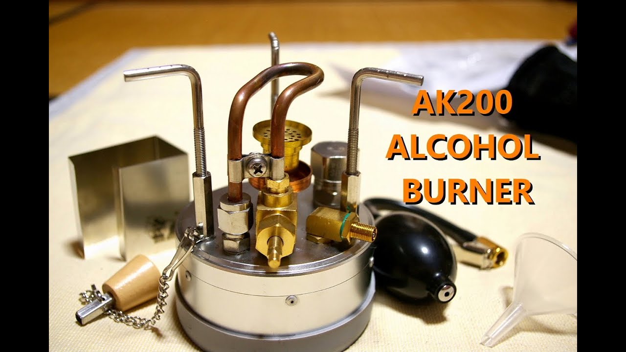 AK200 ALCOHOL BURNER アルコールバーナー 開封動画