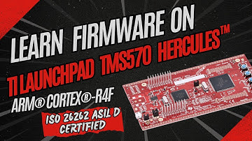 TMS570 Hercules Launch Pad Tutorial : Led blink (GIO driver)