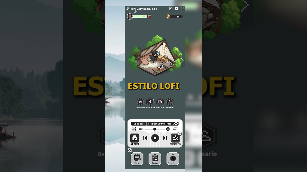 Reproductor Lo-Fi perfecto para estudiar y relajarte!