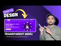 Create Transparent Menu in WordPress with Elementor Pro | Hindi Tutorial