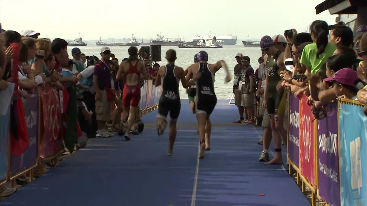 Mixed Relay Triathlon Singapore 2010 Youth Games YouTube