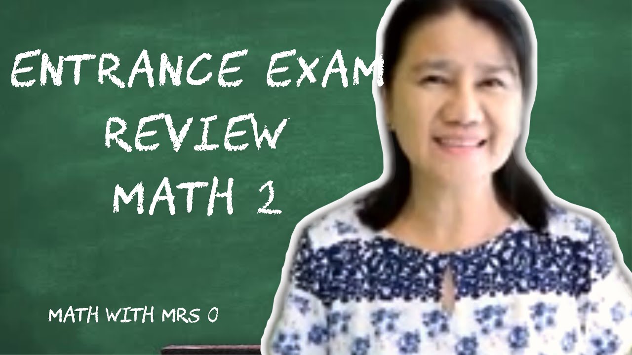 Entrance Exam Reviewer Part 2 | UPCAT, ACET, USTET, PUPCET, DLSUCET, etc.