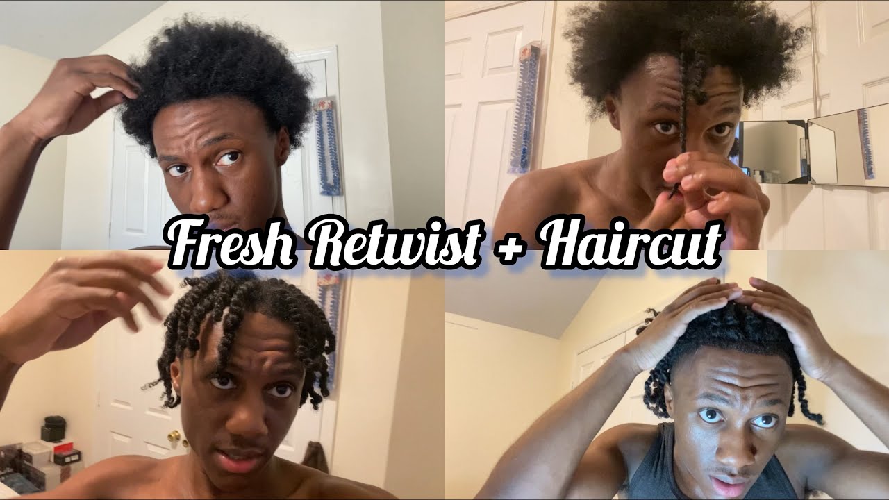 My First Time Trying To Do Men’s 2 Strand Twist On Myself!! *MUST WATCH ...