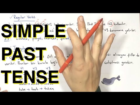 Simple Past Tense Konu Anlatımı - Ders 34