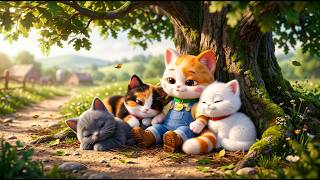 Ginger Kitten Gets Lost on a Quiet Path 🐱🌿 Deep Relaxing Music for Sleep & Stress Relief