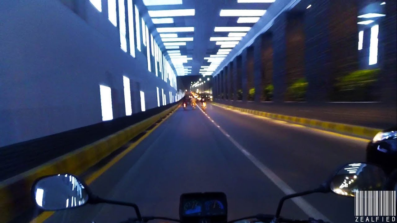 [Vlog] Defence Housing Authority Signal Free Corridor *Night Version* | Lahore