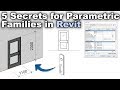 5 Tips and Tricks for Parametric Revit Families Tutorial