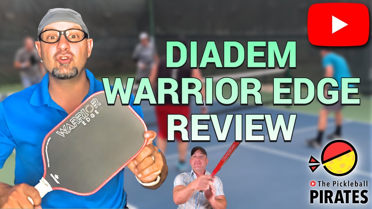 Diadem Warrior Edge Carbon Fiber Pickleball Paddle Review - YouTube