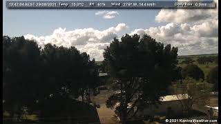 29 August 2021 - North Facing WeatherCam Timelapse