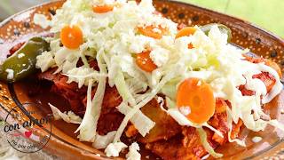 ENCHILADAS ECONÓMICAS para toda la FAMILIA 🌮 ¡Comen todos con poco presupuesto!