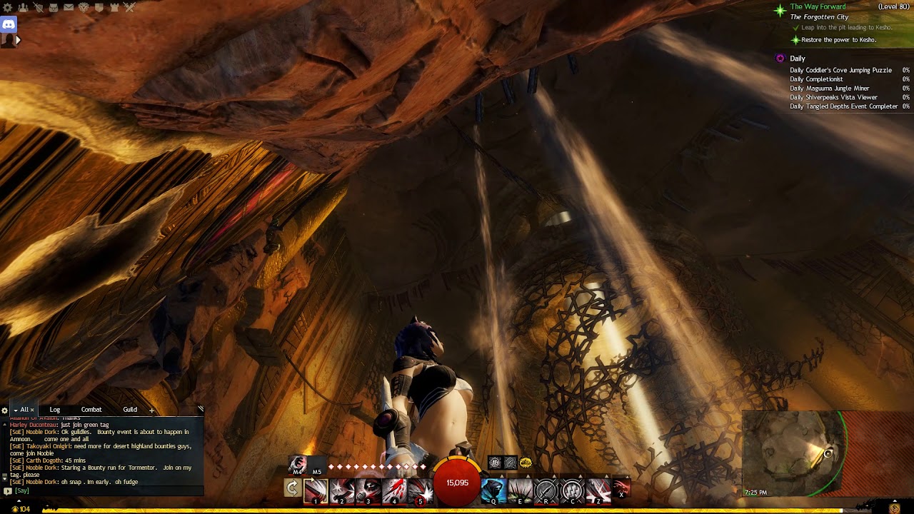 Guild Wars 2 - Walk A Fine Line Achievement - YouTube