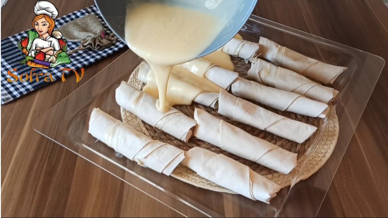 PİŞMESİYLE BİTMESİ BİR OLDU  ???? ÖZEL SOSU SAYESİNDE TADINA DOYULMAZ ÇITIR BÖREK  ✅ YEMEK TARİFLERİ