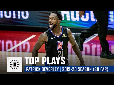 Patrick Beverley's Top Plays of the 2019-20 Regular Season (So Far) | LA Clippers
