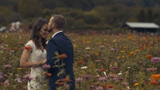Beautiful Bride's Prayer in The Garden | Hidden River Events - Asheville, NC Wedding Videography