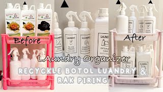 MERUBAH BARANG BEKAS MENJADI BERGUNA & AESTHETIC - UNBOXING - ORGANIZE CLEANING SUPPLIES screenshot 1