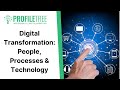 Digital transformation people processes  technology  digital transformation strategy