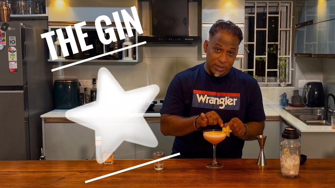 A simple and easy gin cocktail to make at home | Gin cocktail and grapefruit cocktail | Gin cocktail