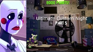 8000 Points / Unlocking Last Office! Finding Tangle! | Ultimate Custom Night Part 5