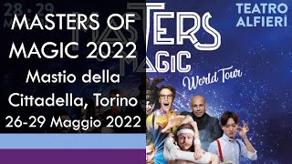 Magic Convention Masters of Magic 2022 , Torino, Italy #MastersOfMagic