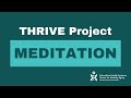 Thrive project meditation