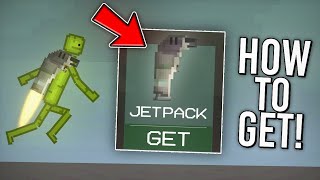 😱 HOW TO GET A WORKING JETPACK! - Melon Playground 19.0 screenshot 3