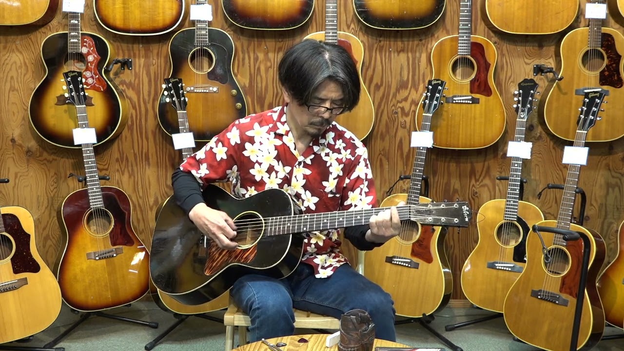 GIBSON L 00 BLK 1938 - YouTube