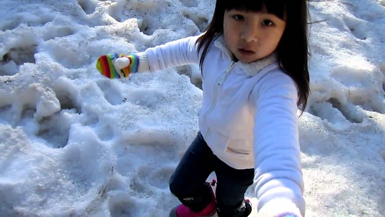 Skyla's snow angel