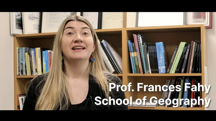 SDG12  "How can we ensure sustainable consumption and production patterns?" with Prof. Frances Fahy