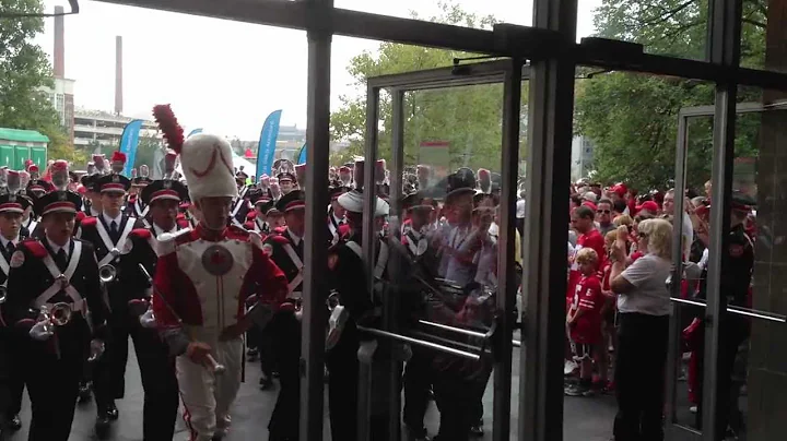 OSUMB Skull Session Entrance  OSU v Miami 9/1/2012