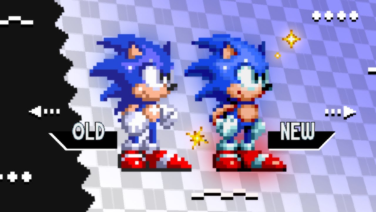 Sonic 1/CD Sprites for Sonic (OLD) [Sonic Mania] [Mods]