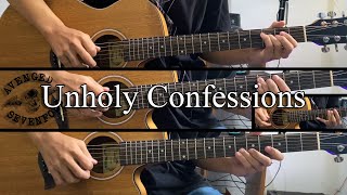 Avenged Sevenfold - Unholy Confessions ( Acoustic Guitar cover )