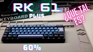 Royal Kludge  RK61Plus: Un pequeño GRAN teclado MECÁNICO.