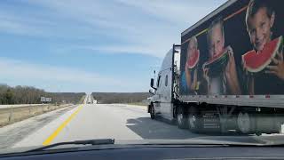 MO state driving hwy I-44 from Marshfield MO to Phillipsburg MO - 04/24 by RoadTripsGlobal 176 views 3 weeks ago 11 minutes, 6 seconds