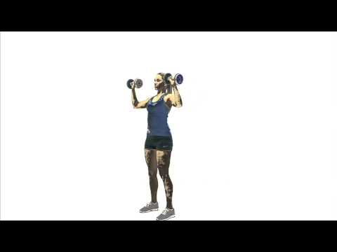 Standing Shoulder Press - Female