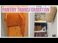 AMAZING PANTRY TRANSFORMATION | From Scary To Satisfying! 😱😍