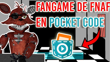 HICE UN FANGAME DE FNAF EN POCKET CODE | SansPro23 |