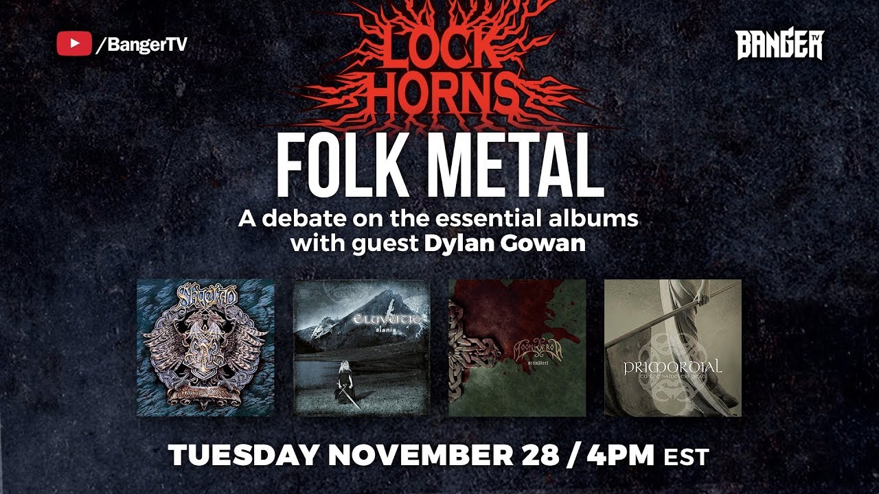 Folk Metal Essential Albums | LOCK HORNS (live stream archive)