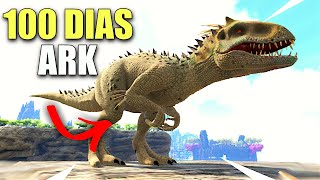 ¡Sobrevivo 100 Días en una ISLA DESIERTA en ARK HARDCORE! Temporada 2 | Capitulo 8