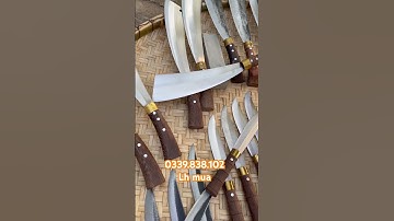 Dao chặt cây chặt xương pamgiang thép trắng