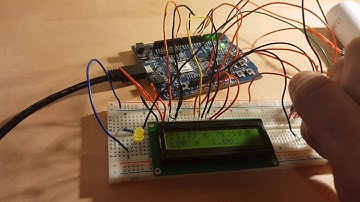 Temprature Sensor with Motion detection Using nRF51 development Board
